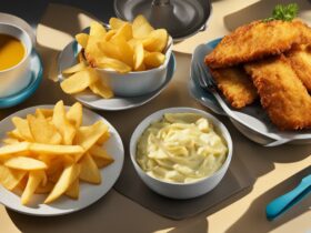 how many calories in fish & chips